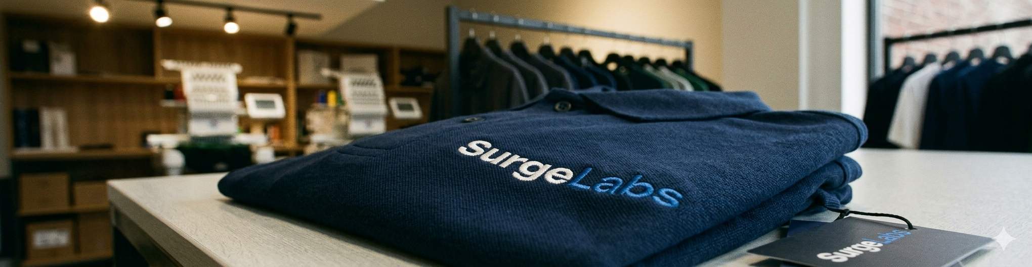 Custom apparel — Surge Labs